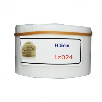 silikonová forma na svíčky - košnice mal. 5 cm - lz024, boční pohled